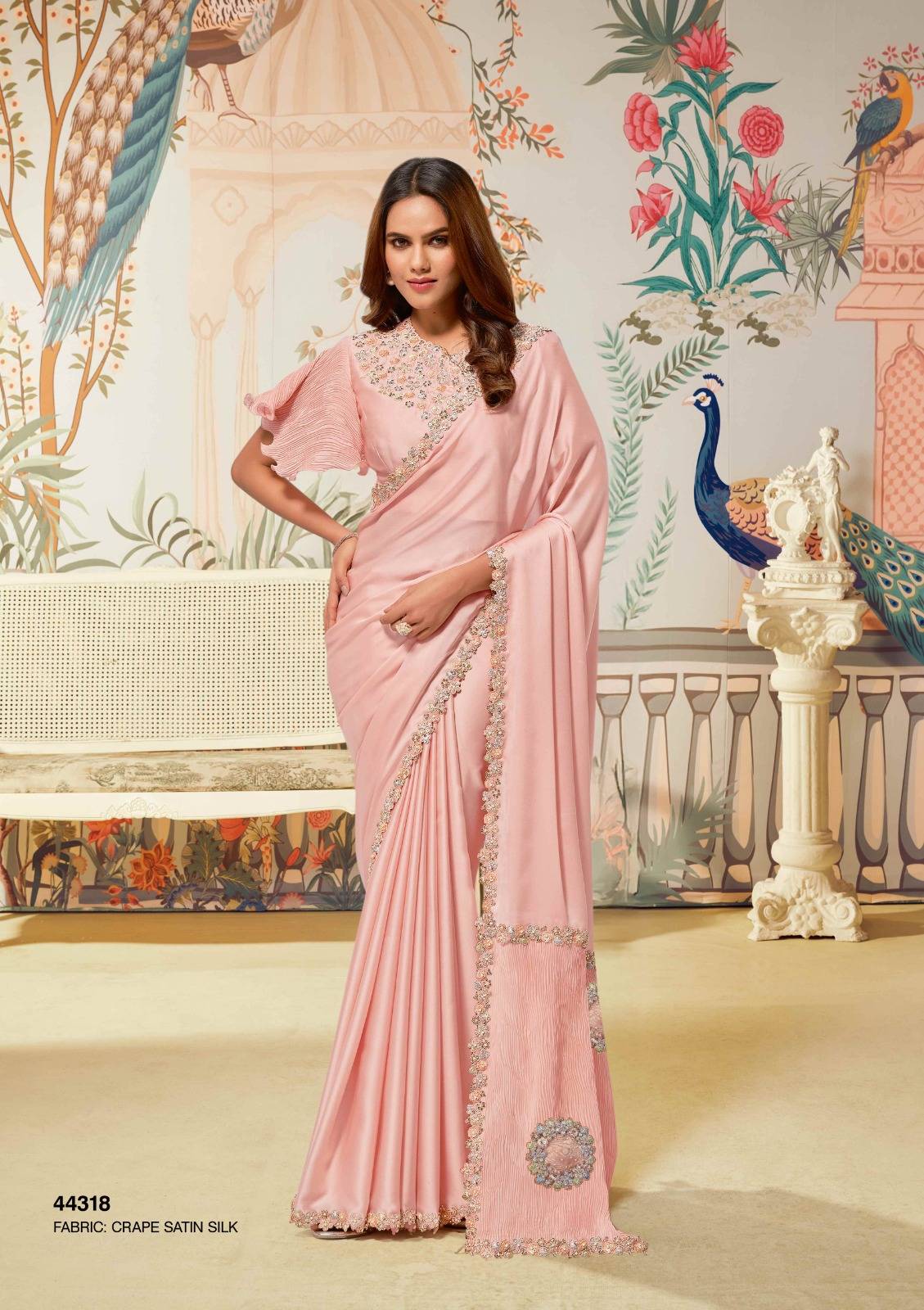 NORITA 44300 SEERAT by MAHOTSAV 44303 to 44320 series Indian Traditional Wear Collection Sil sarees dresses At Wholesale Price